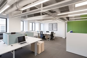 real, Interior, office, 330m2, 100py,  
Modern, simple, office space, 100 people, collaboration, sustainable office, innovative product development environment, google office, atlas copco, apple office, work space, photograph, real quality, wide, photo,(((GCM))), ((Globa Multi core tube))