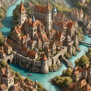 (masterpiece, best quality:1.4), (intricate, 8k, uhd), (realistic), (sharp focus), (extremely detailed), map in style of Gerard Mercator, theme : heroes of might and magic iii, naive style, ink and pen doodle style of drawing, big medieval European city, daniels maps style, Filippo vanzo style, Francesca baerald style, Coby Whitmore, Anna Dittmann, Lichtenstein, Ray Caesar, Conrad Roset., rounded corners, trending on artstation, intricate details, highly detailed, masterpiece, vivid colors, highly detailed, masterpiece, trending on artstation, concept art,2d game scene,Visual Anime,more detail XL