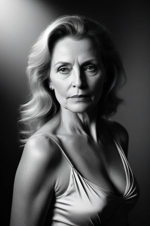 (((Iconic Woman mature extremely beautiful)))
(((Another Edition of Mature Women Turn Me On!)))
(((moody atmosphere, ethereal glow, delicate interplay of light and shadow, captivating gaze, artistic expression, emotional resonance)))
(((Chiaroscuro vivid colors background)))
(((View zoom,view detailed, dutch_angle)))
(((by Annie Leibovitz style,by Diane Arbus style)))