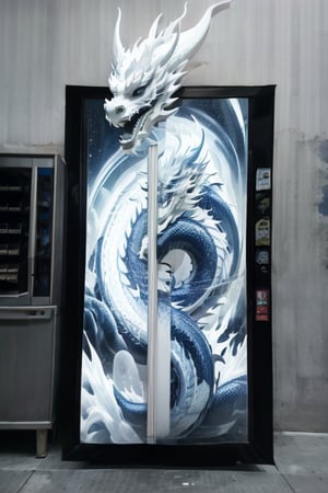 (+18) , NSFW, 
A dragon on vending machine
,Oriental Dragon,dragon_aodai_nam