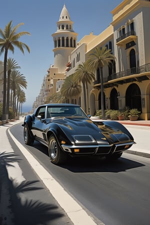 (Cinematic Photo:1.3) of (Ultra detailed:1.3) ((king kong Gorilla)) ,
,
1970’s style movie poster of a matte black 1975 corvette stingray classic racing through the Santorini boardwalk ,
,
sunlight, noir lighting dynamic angle incredibly detailed sharpen details professional lighting, 
cinematic lighting, action movie aesthetic,(by Artist Alex Ross:1.3),(by Artist Coles Phillips:1.3),(by Artist Jan Urschel:1.3),Highly Detailed,(Digital Art:1.3),(Neo-Expressionism:1.3),(Victorian Gothic Art:1.3),(CineColor:1.3),more detail XL