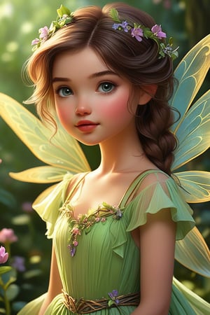 create something ,JediStyle,Fairy, pixie, adorable, ADD MORE DETAIL, more detail, more detail, cute girl, realistic 