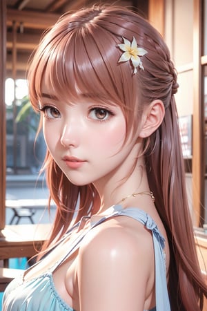 kawaii, (Realistic: 1.2), (illustration: 1.2), (in cafe:1.5), full body, (masterpiece:1.4), (best quality:1.1), coloful, intricate details, cinematic light, depth of field, (finely detailed face), (beautiful face:1.3), (extra wide shot:1.3), ((ultra-detailed hair)), brilliant color, 8K, 16K, UHD, HDR, ultra detailed, perfect light, perfect shadows, David Hockney and Vincent Van Gogh, Blue and orange, Tempera painting, Colorful Shadows, Rounded edges on everything, A view from inside a Florida beach house, ocean, palm trees, moonstone tones, sunset, beautiful ocean, secluded, tropical paradise, correct wave direction toward the beach, cinematic smooth, volumetric lighting, ray tracing, high dynamic range, ultra-realistic, complex detail, atmospheric, maximalist digital matte painting, detailed matte painting, detailed, fantastical, splash screen, complementary colors, fantasy concept art, resolution, centered, divine bright, cinematic smooth, volumetric lighting, creative, surreal hallucinatory intricately detailed sharp focus, professional ominous concept art, an intricate, grunge textures, clean and bold, cinematic composition, golden ratio, pencil and kneaded eraser, sharp focus, ambient occlusion, backface lighting, rim light, pastel colors, sense of depth, trending on zbrush central highly detailed, maximalist digital matte painting, detailed matte painting, fantastical, splash screen, complementary colors, fantasy concept art, centered, symmetry, heavenly sunshine beams, divine bright, 