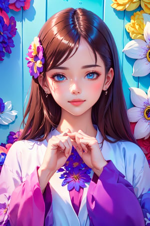 (extremely detailed CG unity 8k wallpaper:1.1), (colorful:0.9),(panorama shot:1.4),looking at viewer, from above, pop culture modern aesthetic cafe, bright, (flower wall:2), (2 girls), parfait ,(dessert),smile, happiness, Nature, colorful, exposure blend, medium shot, bokeh, high contrast, (muted colors, dim colors, soothing tones:1.3), low saturation, Adorable cloth, shiny, (high quality:1.3), (masterpiece, best quality:1.4), (ultra detailed, 8K, 4K, ultra highres), (Beautifully Detailed Face and Fingers), (Five Fingers) Each Hand, nice hands, (perfect fingers, perfect hands :1.3), sharp focus, professional dslr photo, (Photorealistic:1.4), UHD, HDR, volumetric fx, (((intricate details))), extremely detailed CG, cinematic photo, perfect photography, professional, perfect sky, shiny, glitter, gradient color all fluentcolor, colorful, (professional photograpy:1.1),