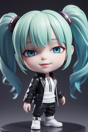 ((1 female)), Hatsune Miku, petite girl, full body, chibi, 3D figure little girl, green hair, twintails, beautiful girl with attention to detail, beautiful delicate eyes, detailed face, beautiful eyes, TheEmpireStyle, white , hi-tech plastic, dynamic and beautiful pose, Star Wars world, natural light, ((real) ) quality: 1.2 )), dynamic long-distance shots, cinematic lighting, perfect composition, super detail, official Art, Masterpiece, (Best) Quality: 1.3), Reflection, High Resolution CG Unity 8K Wallpaper, Detailed Background, Masterpiece, (Photorealistic): 1.2), Random Angle, ((TheEmpireStyle 1.4)), Side Angle, Chibi , full body, mikdef, newspaper wall, TheEmpireStyle,CARTOON_harley_quinn_rebirth_ownwaifu,1girl,IncrsAnyasHehFaceMeme