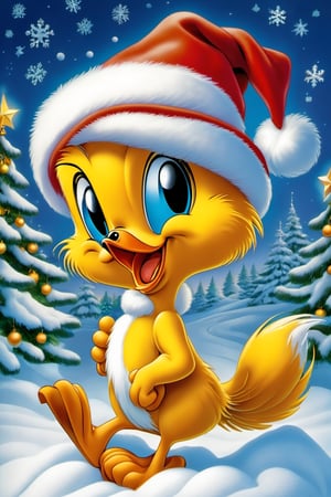 Tweety in Christmas, by Bob Clampett