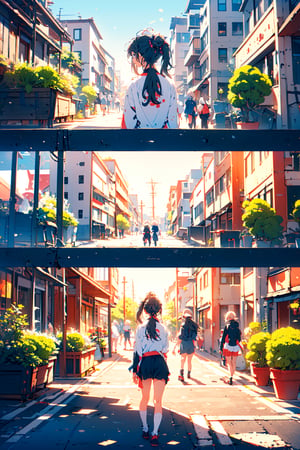 Anime Tourism,best quality, masterpiece,ultra high res, 
twintails,
For instance, tours to locations featured in popular anime or manga, visits to anime production studios, and participation in specific anime events are organized as part of Anime Tourism in Japan. Through these experiences, fans have the opportunity to immerse themselves in the world of their favorite works, exploring the real-life settings and behind-the-scenes aspects of the production process.

"Anime Tourism" has garnered attention as a burgeoning market in the tourism industry, especially with the increasing global popularity of anime and manga. As fans seek to connect with the cultural and creative origins of their beloved series, this niche form of tourism has become a unique and appealing way for enthusiasts to get closer to the essence of the anime and manga they love.,twintails