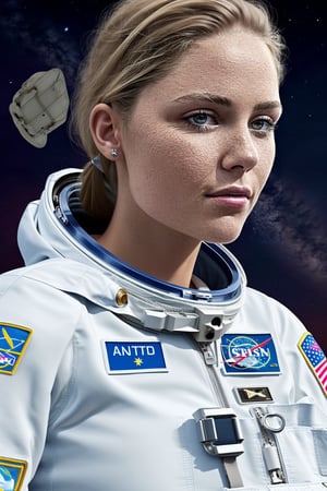 girl on skyline, photorealistic style, very detailed, full detail, astronaut suit

