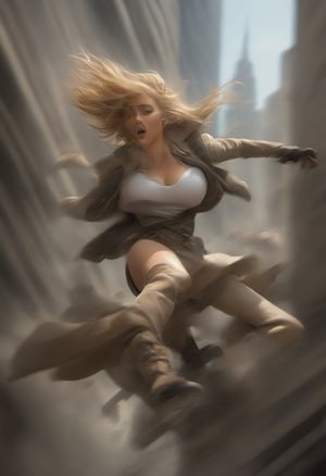  (+18) , nsfw, 
A sexy female sniper (Amber heard face)  , hiding in the roof of impire state building in new York city, 
,action shot