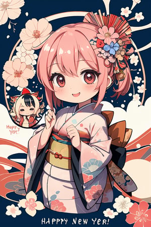 "happy new year",  chibi,kimono,

