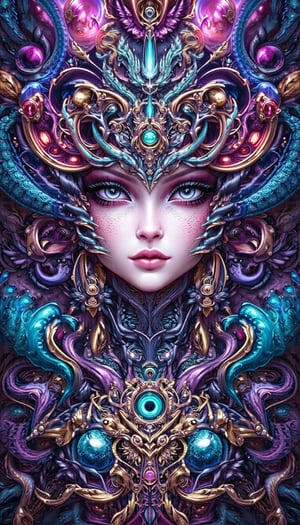 Josef Thoma's digital illustration captures the intricate essence of a steampunk beauty robot, a masterpiece trending on ArtStation. This detailed work features an elaborate composition of gears and clockwork, brought to life with vibrant fantasy colors that enchant the viewer, embodying the imaginative spirit of steampunk artistry.,visionary art style