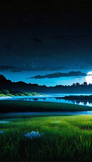 (Elemental  landscape, Night view), Detailed Textures, high quality, high resolution, high Accuracy, realism, color correction, Proper lighting settings, harmonious composition, Behance works,majien