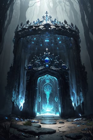 (A shimmering keyhole serves as a portal to another mysterious realm that holds the promise of adventure and wonder. The key that fits inside glows with otherworldly light, casting an enchanting fantasy aura around the portal. This scene can be depicted in a surreal painting that captures its fantastical beauty and magical charm. The intricate details of the keyhole and keys are rich in intricate designs and complex metallic hues, heightening the sense of mystery and intrigue. Overall, this image gives off a sense of mystical enchantment, drawing the viewer into a realm of imagination and fantasy), detailed textures, high quality, high resolution, high Accuracy, realism, color correction, Proper lighting settings, harmonious composition, Behance works,LODBG