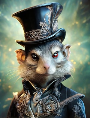 (head and shoulders portrait:1.2), (anthropomorphic marmoset  :1.3) as vampire , zorro mask, top hat , holographic glowing eyes, wearing 17th century outfit , (outline sketch style:1.5), surreal fantasy, close-up view, chiaroscuro lighting, no frame, hard light, in the style of esao andrews, DonM3lv3nM4g1cXL