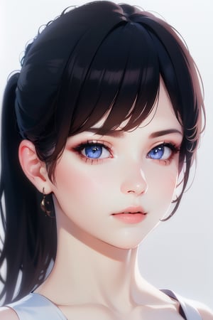 best quality,  ultra high res,  (photorealistic:1.4), (white background:1.6),  1girl, solo, beautiful face,  beautiful eyes, perfect face,  extremely detailed eyes and face,  beautiful detailed eyes, light on face, best quality,  ultra high res,
soft lights,
