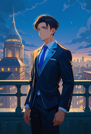 score_9, score_8_up, score_7_up, score_6_up, score_5_up, score_4_up,

a man black hair, sexy guy, standing on the balcony of a building,city, night,looking at the front building, wearing a suit, sexy pose,leaning on the railing,ciel_phantomhive,jaeggernawt,Indoor,frames,high rise apartment,outdoor