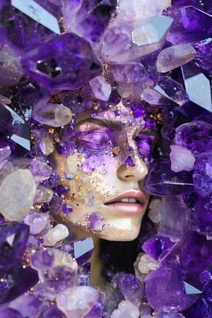 ,Amethyst Face