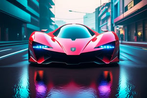 best quality, road, vehicle, vehicleart, vehicledesign, vehicleconcept, cyberpunk aesthetics, streetstyle, stunning, striking, vibrant, atmospheric, cinematic, front view, streetscene, c_car, six wheeler design, sixwheeler, ,real_booster,ani_booster,H effect