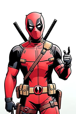  Deadpool character, wallpaper style