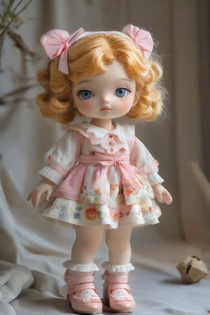 ((photograph of a stylized doll))