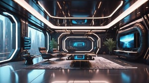 Masterpiece, ultra high definition, ultra high quality, 8k, exquisite details, perfect composition, perfect proportions, precise proportions,
Space station, interior design, oversized floor-to-ceiling windows, future technology, intricate light, future furniture, cyberpunk, postmodern minimalist style, office, outer space background, planet, galaxy,