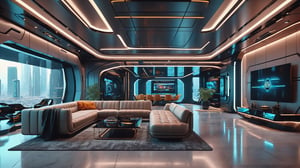 Masterpiece, ultra high definition, ultra high quality, 8k, exquisite details, perfect composition, perfect proportions, precise proportions,
Space station, interior design, oversized floor-to-ceiling windows, future technology, intricate light, future furniture, cyberpunk, postmodern minimalist style, office, outer space background, planet, galaxy,