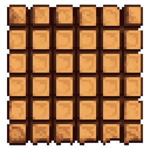 block texture of a brick, 32x32 pixels