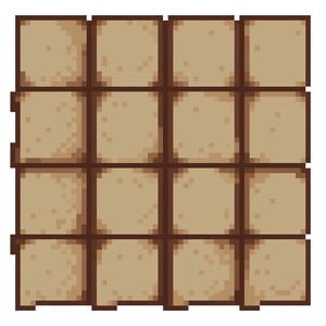 block texture of a staggered brick, 32x32 pixels, 2D