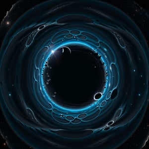 ASTRONOMIC  TELESCOPIC  CAPTURE  SHADOWS REGION AROUND AND A DARK HOLE