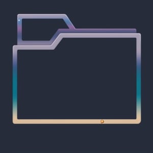 FOLDER  PAPIRUS  BORD  ICON  FOLLOWING  SANDY, BEACH,SHELL, OCEAN, SUNSET, STAR  COLORS & IMAGE REFERENCE , BACKGROUND  #262c3a  COLOR   