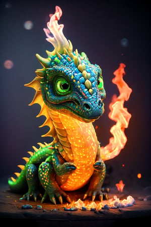 ((masterpiece, best quality)),(complex light),absurdres, highres, dragon,blue fire destroyed debris background,smirk