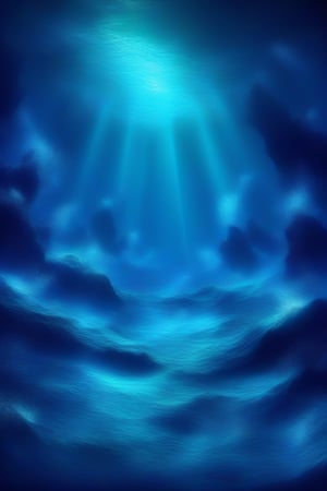 deep sea,deep sea background,, scenery, blue theme, ,waterscenery,, under deep water