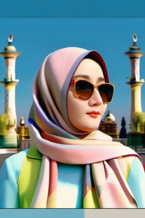 A Tax Collector's Lush Secret

Vanessa, a tax collector, stands confidently in front of the iconic Indonesian Monas monument, her bright smile radiating warmth beneath her hijab. The tilt-shift technique creates an eerie, miniaturized world, with the imposing monument looming large. Specular lighting casts dramatic shadows, emphasizing the cinematic atmosphere.

As the camera (Samsung Galaxy, F/5) captures the scene in 1.2 cinematic stillness, film grain adds a nostalgic touch, while freedom-loving grain injects an air of mystery. The resulting image is a professional-quality masterpiece, visually stunning and emotionally resonant, like a high-detail 4K resolution photograph. Dilraba, Maudyaunda, and Kim Yo Jung would be proud.,dilraba