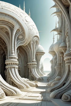 by Roger Dean and H.R. Giger,  (ambient occlusion , Double Exposure but extremely beautiful:1.4), (intricate details, masterpiece, best quality:1.4), Futurism Art Style, dynamic, dramatic, Futurism Art Style,  looking at viewer, steampunk style, biomechanoid, more detail XL