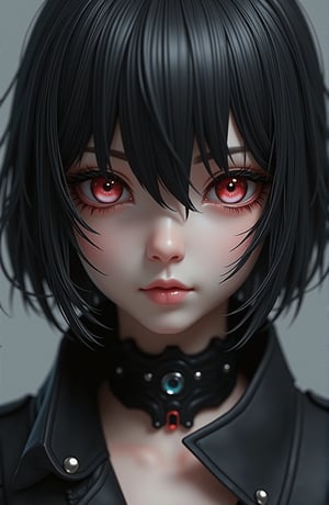 A realistic 
YoRHa No.2 Type B, NieR: Automata close-up, 3D picture texture, ultra sharp details, beutiful eyes, perfect skin