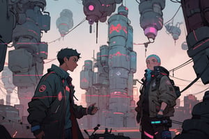 cyberpunk world,(best quality