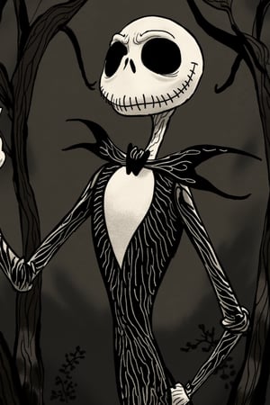 Jack Skellington from The Nightmare Before Christmas