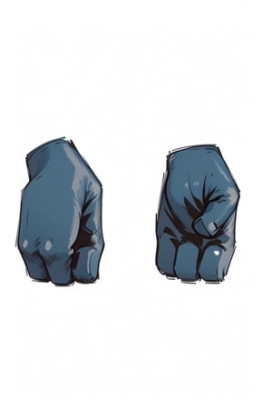 generate fists 2d illustrator vector part