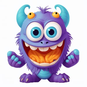 cartoon monster 







