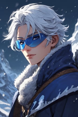 Kaeya, the Shadowy Captain of Teyvat:

    Prompt: Kaeya, clad in his signature blue coat and eyepatch, stands atop a snow-capped mountain peak in Dragonspine. The icy wind tousles his silver hair as he leans against his icy claymore, gazing out at the vast frozen landscape with a smirk playing on his lips. (Think dramatic lighting, icy hues, and Kaeya's signature mischievous charm.)