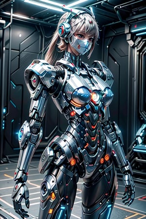 ((high resolution)), ((8K)), ((incredibly absurdres)), break. (super detailed metallic skin), (an extremely delicate and beautiful:1.3), break, ((1robot:1.5)), ((slender body)), (medium breasts), (beautiful hand), ((metallic body:1.3)), ((cyber helmet with full-face mask:1.4)), break. ((no hair:1.3)) , (blue glowing lines on one's body:1.2), break. ((intricate internal structure)), ((brighten parts:1.5)), break. ((robotic face:1.2)), (robotic arms), (robotic legs), (robotic hands), ((robotic joint:1.2)), (Cinematic angle), (ultra-fine quality), (masterpiece), (best quality), (incredibly absurdres), (highly detailed), high res, high detail eyes, high detail background, sharp focus, (photon mapping, radiosity, physically-based rendering, automatic white balance), masterpiece, best quality, ((Mecha body)), furure_urban, incredibly absurdres, science fiction, Fire Angel Mecha,Golden Warrior Mecha