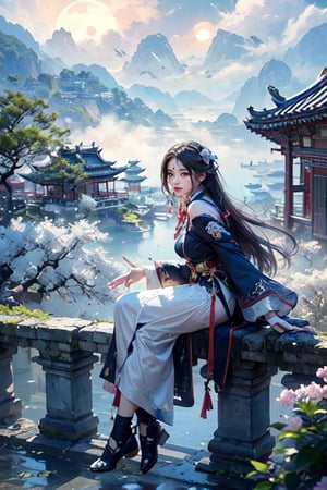 Anime Style, masterpiece, top quality, super detailed, official art, 1 girl, delicate facial features, perfect eyes, looking at viewer, wearing Hanfu, waist-up view, Long lens photo, pastel colors, realistic, 16K, mountains , valley , sun and moon silhouettes romantic sky, flowers, light roses, stunning light, photorealism, line art.,
She wears silk grosgrain with flowing sleeves
Intensely colorful and romantic eyes
Black eyebrows are like hills
The beauty from heaven came to earth by mistake
On the stage, the singing voice starts to play the drum strings
The passing years flow through the temples
The moon hangs over the eaves and the floating clouds disperse
Sensual and erotic
Several twists and turns
The person changes at the end of the song
He is sitting on the top of the empty city
A smile and a touch
Suddenly the drum beat stopped
heard again
Ganlu Temple, veteran advice from the beginning
You should get used to seeing painted faces
I had known it would be the end of the song and everyone dispersed
But still reluctant to give up the illusion
It’s time to laugh at me for being so entangled and greedy for pleasure
The stage is only a few feet wide
Difficulty in clutching and clutching, how can it be calculated by humans?
Tsing Yi with long temples, I pray for this in my life
Peace of mind
She wears silk grosgrain with flowing sleeves
Colorful and romantic eyes
Black eyebrows are like hills
The beauty from heaven came to earth by mistake
On the stage, the voice starts singing and the drums play
The passing years flow through the temples
The moon hangs over the eaves and the floating clouds disperse
Sensual and erotic
Several twists and turns
The person changes at the end of the song
He is sitting on the top of the empty city
A smile and a touch
Suddenly the drum beat stopped
heard again
Ganlu Temple, veteran advice from the beginning
You should get used to seeing painted faces
I had known it would be the end of the song and everyone dispersed
But still reluctant to give up the illusion
It’s time to laugh at how obsessed and obsessed I am with my love for pleasure
The stage is only a few feet wide
Difficulty in clutching and clutching, how can it be calculated by humans?
Tsing Yi with long temples, I pray for this in my life
Peace of mind
You should get used to seeing painted faces
I had known it would be the end of the song and everyone dispersed
But still reluctant to give up the illusion
It’s time to laugh at how obsessed and obsessed I am with my love for pleasure
The stage is only a few feet wide
Difficulty in clutching and clutching, how can it be calculated by humans?
Tsing Yi with long temples, I pray for this in my life
Peace of mind