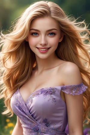 
Girl 1, ultra-high definition, wind-blown hair, purple eyes, long straight golden hair, exquisite facial features, big eyes, long and dense eyelashes, big smile, very white skin, very white, {{{Masterpiece} } }, {{Highest quality}}, high resolution, high definition, natural pose girl in daily life 1, second high definition, wind-blown hair, purple eyes, long straight blonde hair, exquisite facial features, smile, {{ {Masterpiece}}}, {{Highest Quality}}, High Resolution, High Quality, Natural Poses in Everyday Life, Very Realistic, Best Coordination, Colors, Designs, Kasturi, Ishiqa, Groups of Lavender Flowers Behind Girls . , color ink effect, and ink effect. full bdoy , girl wear beautiful drss.
