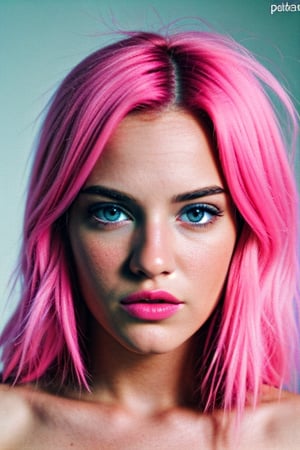 ULTRARELISTIC BEAUTIFUL WOMAN, BLUE EYES AND PINK HAIR, Extremely realistic, photorealistic
,<lora:659111690174031528:1.0>