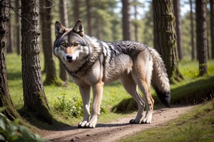 random picture of a wolf in nature


