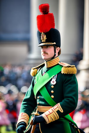 buckingham palace royal British guards ,
Saint Patrick Day parade,
Lucky clover 🍀 Irish girls,
In a parade,
Nearby,
(((The statue of liberty))) ,
Detailed,
Realistic,
Horses,
(Focus on the statue of liberty) ,
more detail XL,booth,more detail XL,,no humans,food ,realg