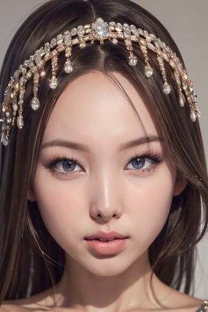 Nayeon, face, realistic, high_resolution