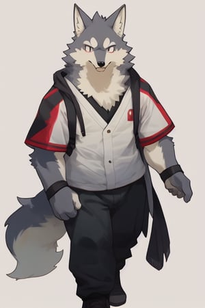 A simple kemono wolf 