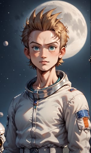 (Score_9, score_8_up, score_7_up:1.0)(Rating_safe), (Siesta,color:0.7),(astronaut boy standing in moon:1.0),very white skin,(very slim:1.0),, high definition, 8k,masterpiece, fine-tuning, high contrast, highly quality ,hdr,(ultra modern quality image:1.0)