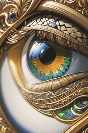 ((masterpiece), best quality, eye focus, 1eye, macro zoom, close up, ornate, intricate,